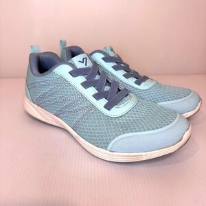 Vionic Shay Women's Lace Up Athletic Sneaker Seafoam Size 8 Comfort Walking Shoe